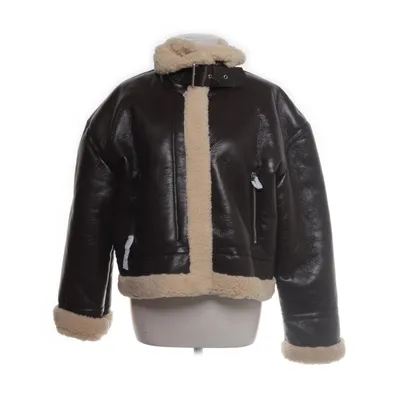 Shearlingjacka (Brun, Beige) från Pull & Bear Polyester