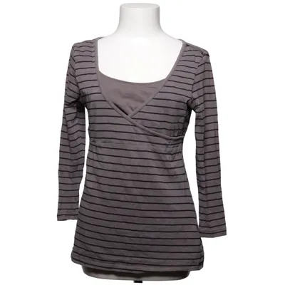 Nursing blouse (Gray) from H&M Mama Elastane, Organic cotton