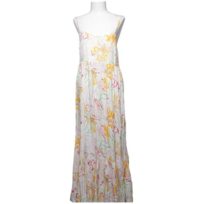 Maxi jurk (Wit, Meerkleurig) van Moves Viscose