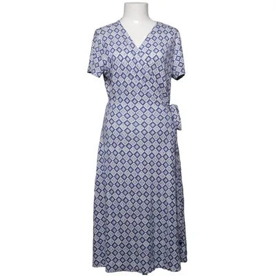 Slå-om-kjole (Blå, Hvid) fra Weekend MaxMara