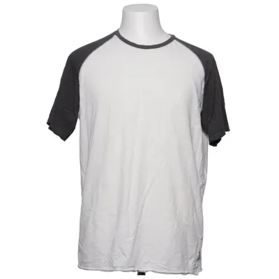 Baseball Hemd (Weiß, Grau) von Jack & Jones Vintage Baumwolle, Polyester