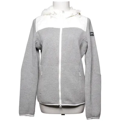 Sweat à capuche (Gris, Blanc) de Super.Natural Polyamide, Polyester, Laine