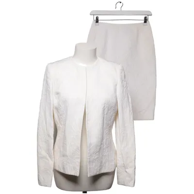 Skirt suit (White) from Kasper Acetate, Cotton, Polyester