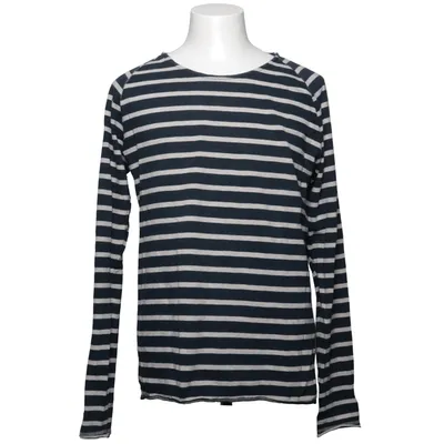T-shirt à manches longues (Bleu, Blanc) de Nudie Jeans Coton biologique