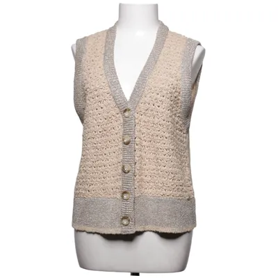 Gilet (Beige, Zilver) van Gustav
