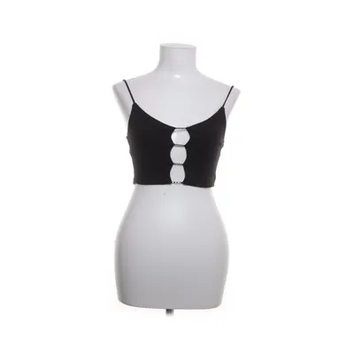 Crop top (Zwart)