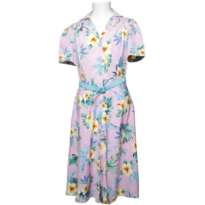 Klänning (Rosa, Flerfärgad) från Rock n' Romance Polyester