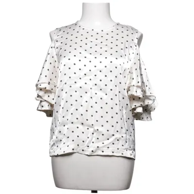 Topp (Vit, Svart) från Ganni Viskos