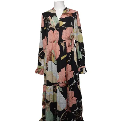Robe longue (Noir, Multicolore) de YAS