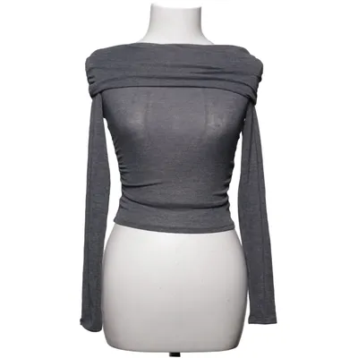 Topp (Grå) från Pull & Bear Elastan, Polyester, Viskos
