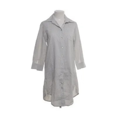 Shirt dress (Gray, White) from Talia Benson Cotton, Elastane