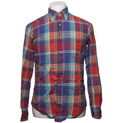 Flannel skjorte (Rød, Blå, Flerfarvet) fra GANT Campus Store Bomuld