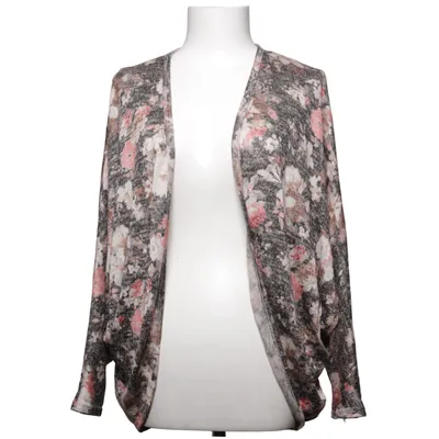 Cardigan (Grijs, Roze, Wit) van MyHallys Elastaan, Polyester, Viscose