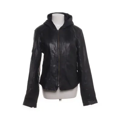 Läderjacka (Svart) från Buffalo Polyester, Skinn