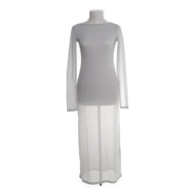 Maxikjole (Sølv) fra Divided by H&M Polyester, Viscose