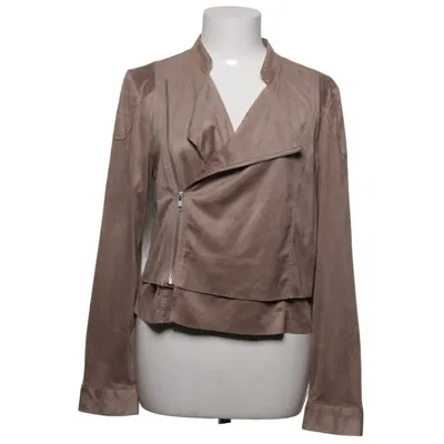 Veste de motard (Beige) de Flash Woman Polyester