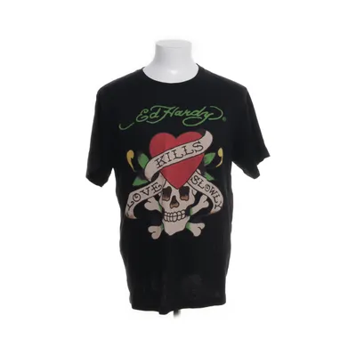 T-shirt (Svart, Grön, Flerfärgad) från Ed Hardy Bomull
