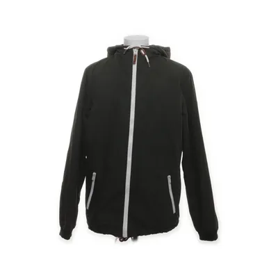 Outdoor jacket (Green) from Solid Cotton, Polyester