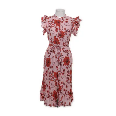 Långklänning (Rosa, Röd, Flerfärgad) från Zara Woman Linne