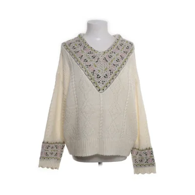 Sweater (White, Multicolored) from Usha