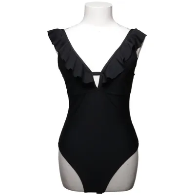 Maillot de bain une pièce (Noir) de VRS Woman Élasthane, Polyester