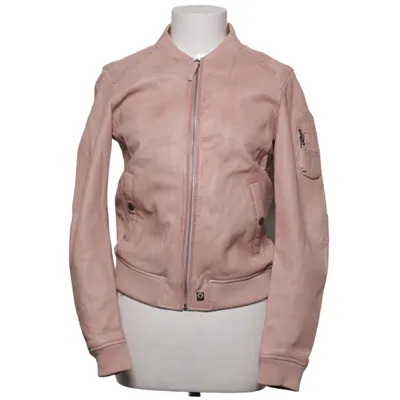 Veste en cuir (Rose) de Oakwood Acrylique, Coton, Polyester