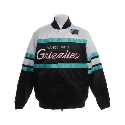 Varsity jacket (White, Multicolored) from Mitchell & Ness Polyester