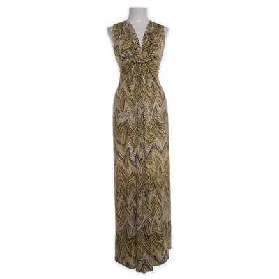Maxi jurk (Geel, Bruin, Meerkleurig) van Ilse Jacobsen Elastaan, Polyester