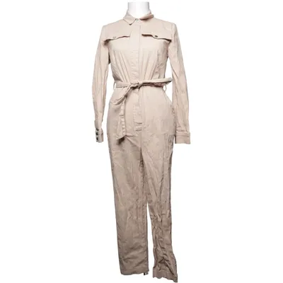 Byxdress (Beige) från Anna Nooshin x NA-KD Bomull, Elastan