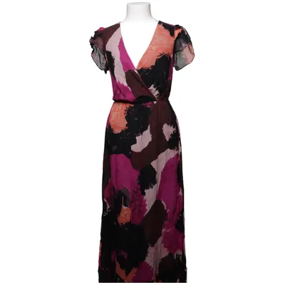 Maxi jurk (Zwart, Meerkleurig) van Diane von Furstenberg Polyester, Zijde
