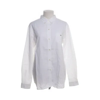 Button down shirt (White) from Lacoste Cotton