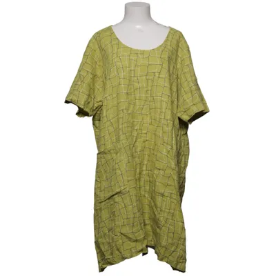 Dress (Green, Multicolored) from Uno Danmark Linen
