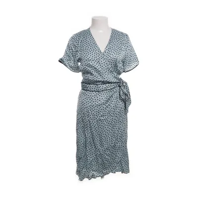 Slå-om-kjole (Blå, Sort) fra STOCKH LM Viscose