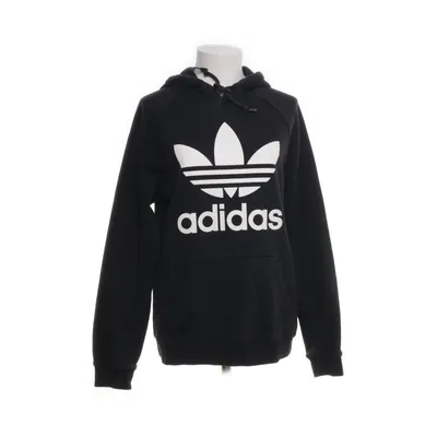 Capuchon sweater (Zwart) van Adidas Katoen, Elastaan, Polyester