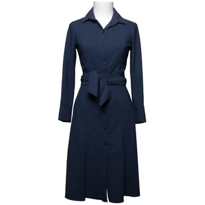 Robe chemise (Bleu) de La Dress by Simone Élasthane, Polyamide