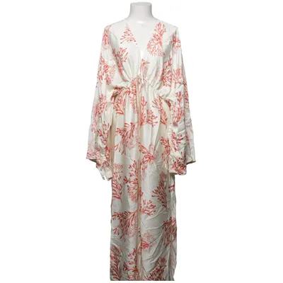 Maxi dress (White, Red) from Malina Viscose