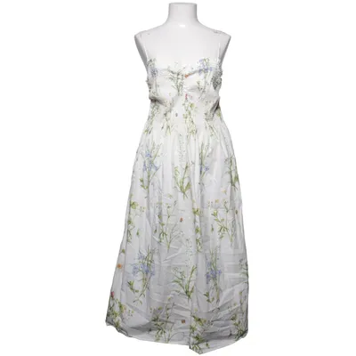 Klänning (Vit, Flerfärgad) från H&M Bomull