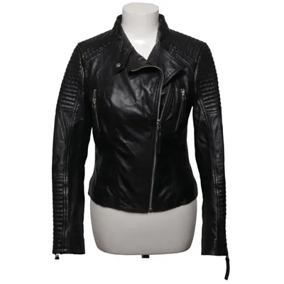 Biker jacket (Black) from Primeboots Leather, Polyester