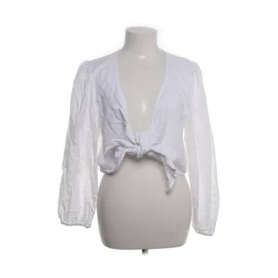 Blouse (Wit) van American Eagle Katoen, Linnen, Polyester