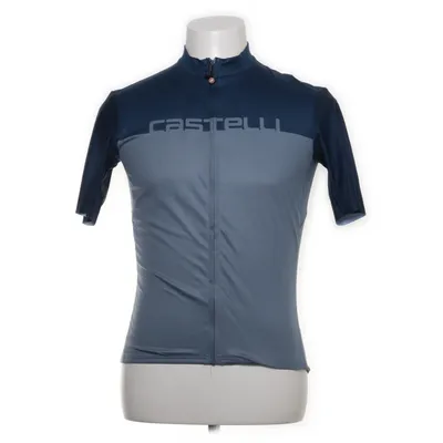 Bicycle shirt (Blue, Gray) from Castelli Elastane, Polyester