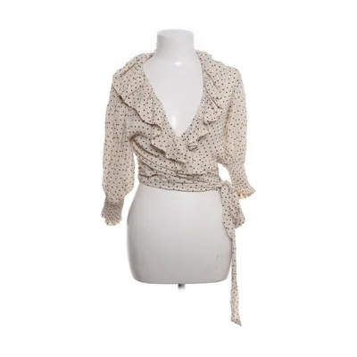 Crop top (Beige, Svart) från Ganni