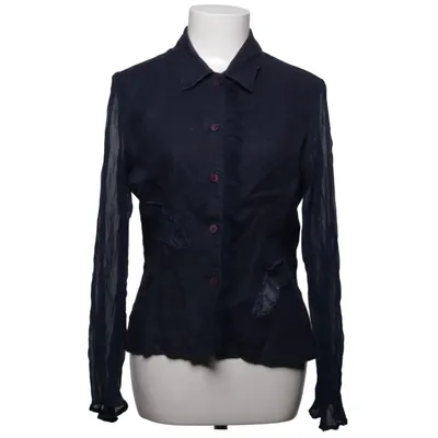 Blouse (Gray) from Femmes Je Vous Aime Linen