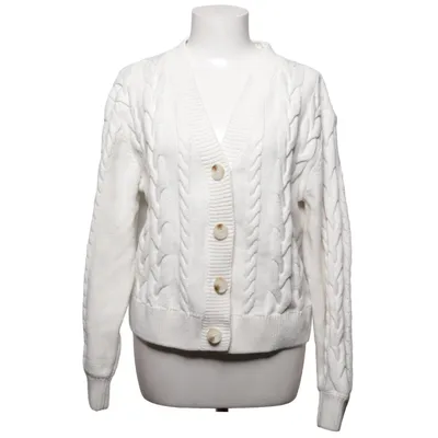 Cardigan (Blanc) de Istay Acrylique, Coton