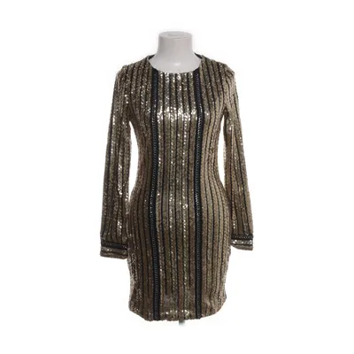 Cocktailklänning (Guldfärgad, Svart) från Dennis Maglic Bomull, Polyester