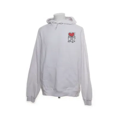 Sweat à capuche (Blanc) de Keith Haring Coton, Polyester