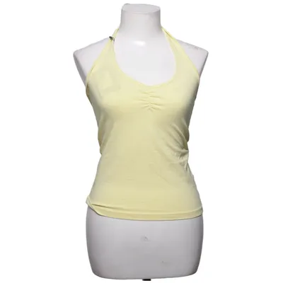 Halterneck top (Gul) fra Clockhouse Bomuld, Elastan