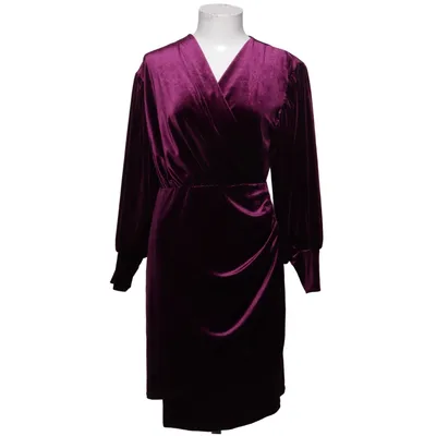 Wrap dress (Purple) from Closet London Elastane, Polyester