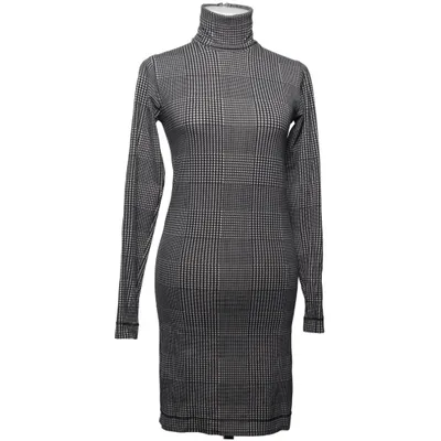 Jurk met col (Zwart, Wit) van Libertine-Libertine Katoen, Elastaan