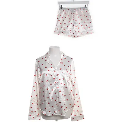 Pajamas (White, Red) from Missguided Polyester