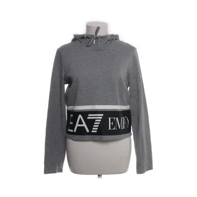 Capuchon sweater (Grijs) van Emporio Armani Katoen, Elastaan